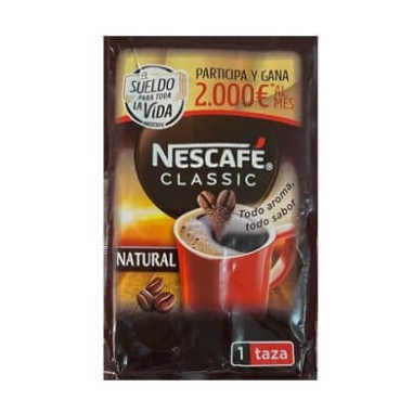 Bustina di caffè solubile naturale Nescafé