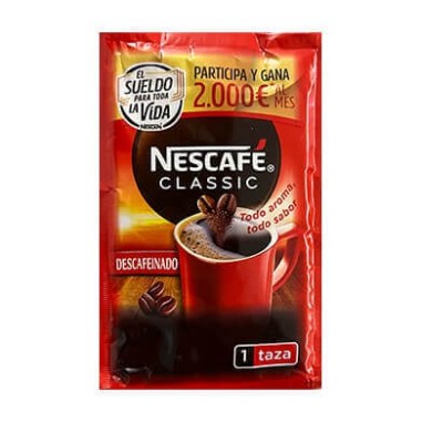 Bustina di caffè solubile decaffeinato Nescafé