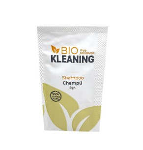 Shampoo biologico in formato monodose