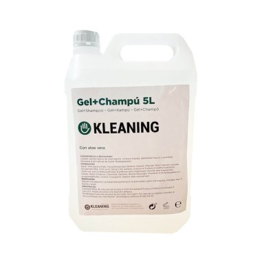 Gel e shampoo all'aloe vera 5L - 4 pz.