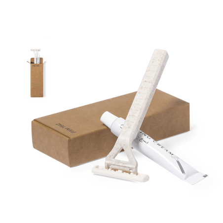 Kit da barba monouso 50 pezzi: rasoio + gel (AME-KIT-AFE)