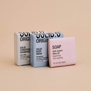 Set da bagno Solid-0 - gel, shampoo e...