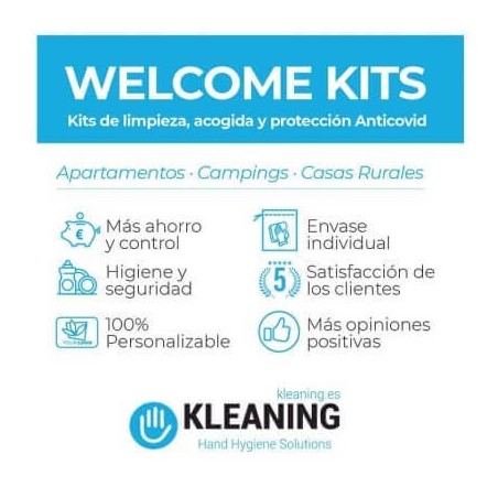kit di benvenuto infografico