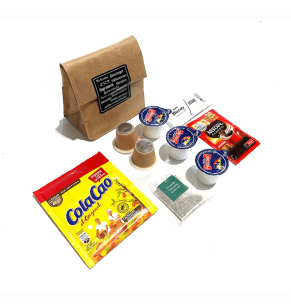 kit di alimentazione con imballaggio personalizzato