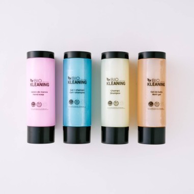 Distributore di gel doccia a parete