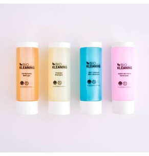 Distributore di gel doccia...