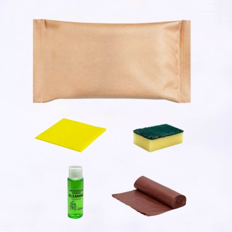 Pratico kit di benvenuto per appartamenti turistici