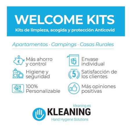 Kit di pulizia completo di benvenuto - Alloggi turistici