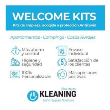 kit di benvenuto infografico