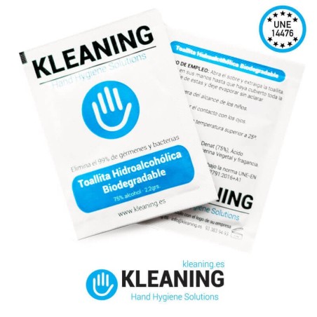 Salviette igienizzanti per le mani