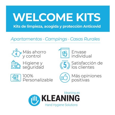 Kit di pulizia completo di benvenuto - Alloggi turistici