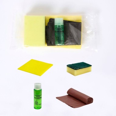 Kit di pulizia di base di benvenuto